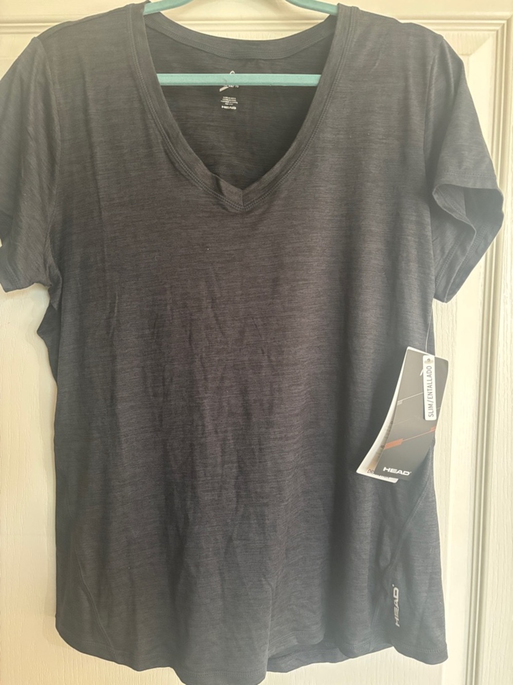 Head Women's Black V-Neck Performance Tee